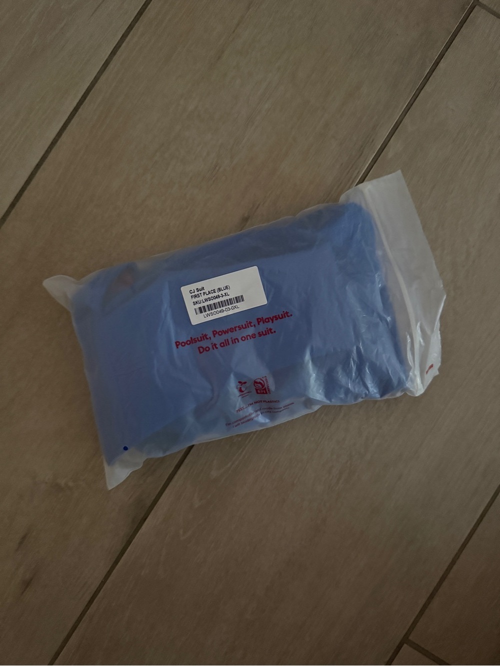 Left On Friday Royal Blue One-Piece Swimsuit - Picture 4 of 8